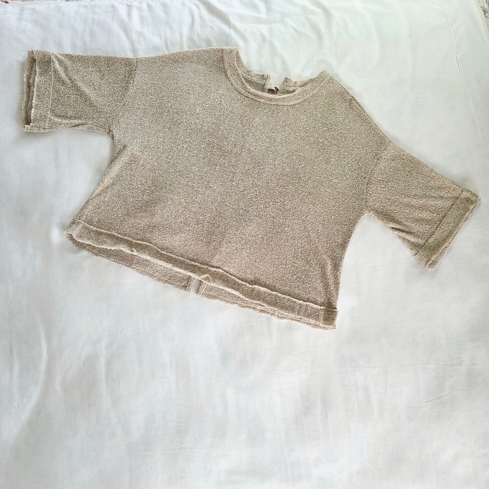 Kye Mi Oversized Open Button Back Bow French Terr… - image 3